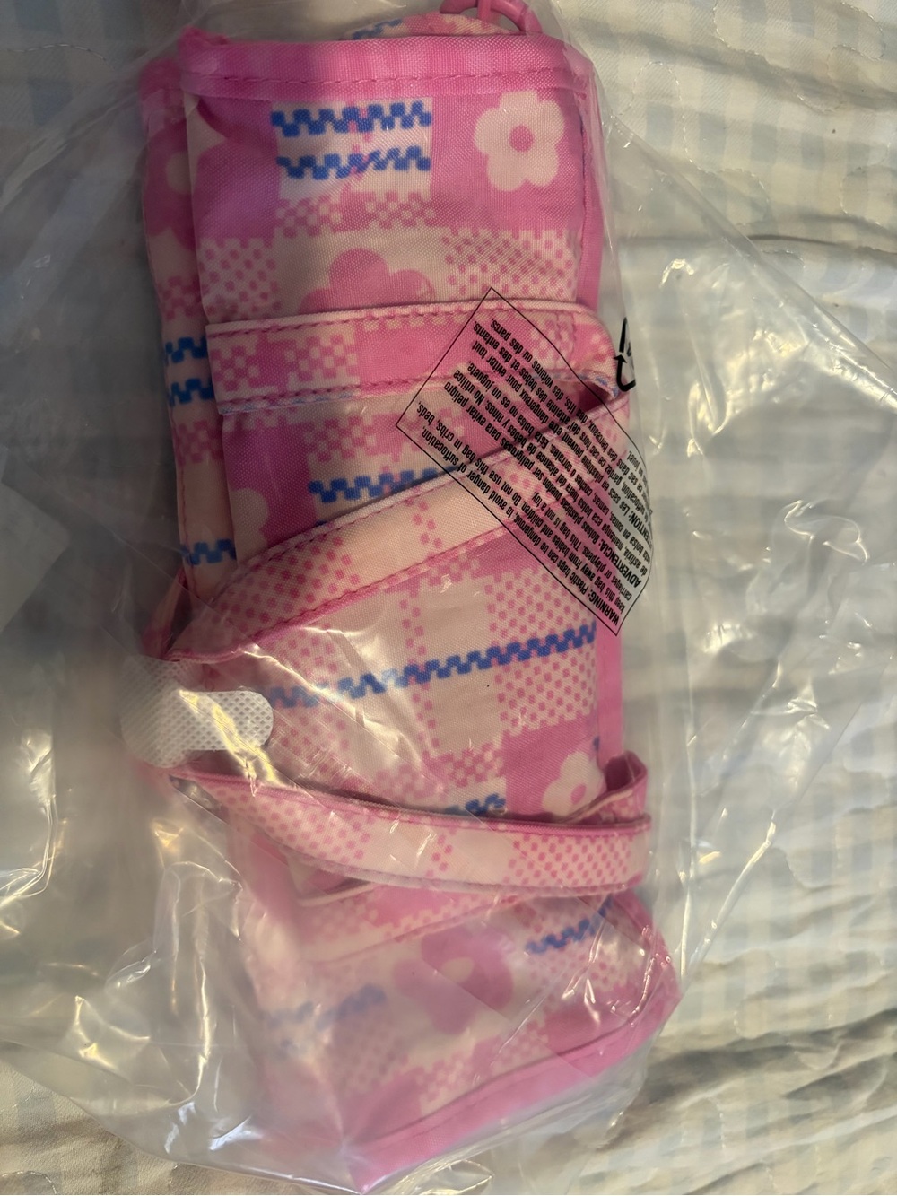 Baggu pink mink market Sandy Liang bag nwt - Picture 2 of 2